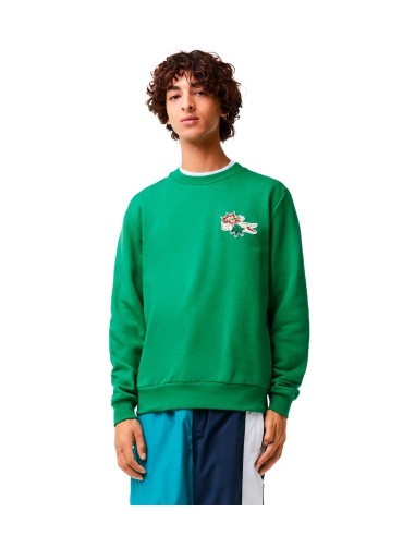 Lacoste - Sudadera Holiday con Logo