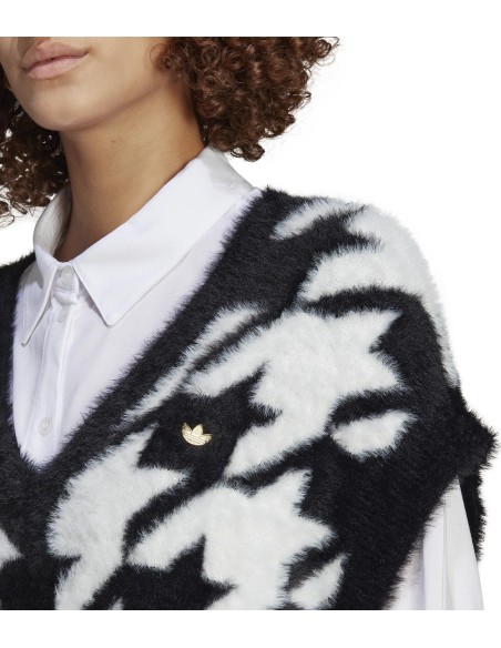 Adidas - Sudaderas Vichy Vest Black/White