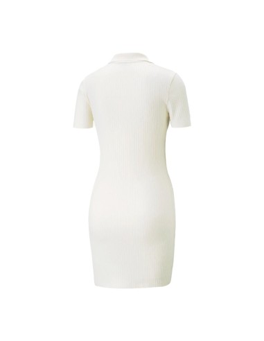 Puma  - Vestidos Classics Ribbed V-Collar