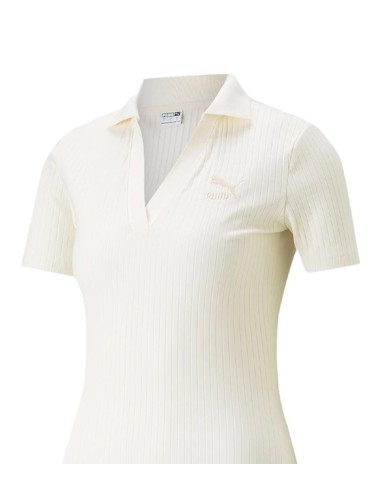 Puma  - Vestidos Classics Ribbed V-Collar