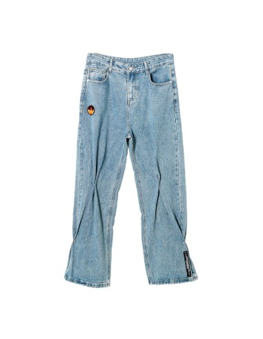 Mod Wave Movement - Pantalón Vaquero Nestcrack And Wings