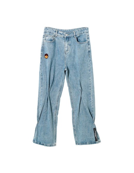 Mod Wave Movement - Pantalón Vaquero Nestcrack And Wings