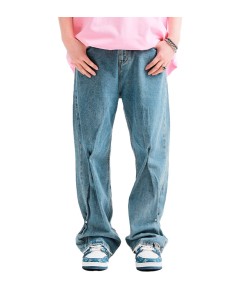 Mod Wave Movement - Pantalón Vaquero Nestcrack And Wings