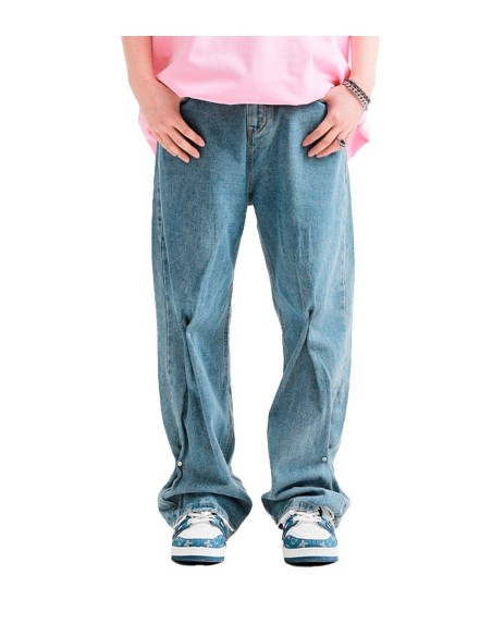 Mod Wave Movement - Pantalón Vaquero Nestcrack And Wings