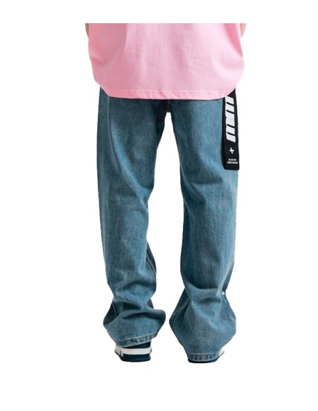 Mod Wave Movement - Pantalón Vaquero Nestcrack And Wings