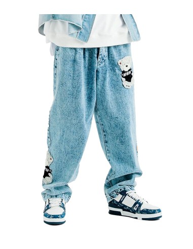 Mod Wave Movement - Pantalón Vaquero Teddy