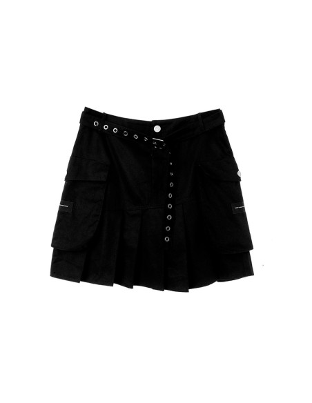 Mod Wave Movement - Falda Corta Black Capsule