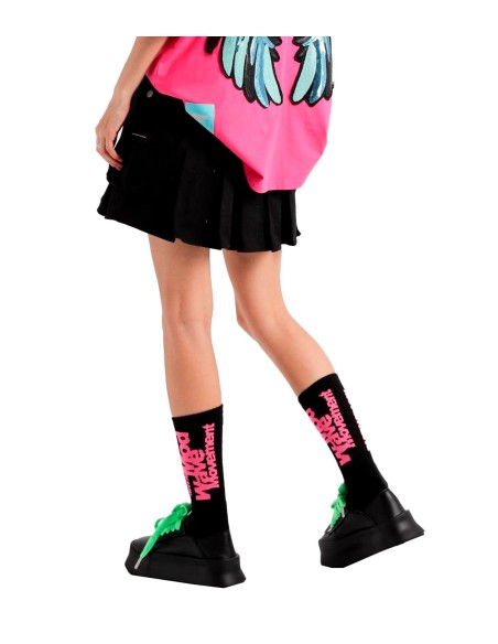 Mod Wave Movement - Falda Corta Black Capsule