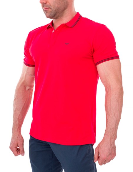 Emporio Armani - Polo Hombre Rojo