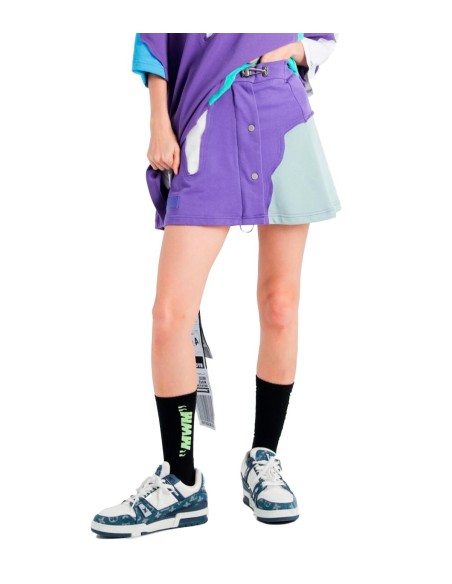 Mod Wave Movement - Falda Corta Black Capsule