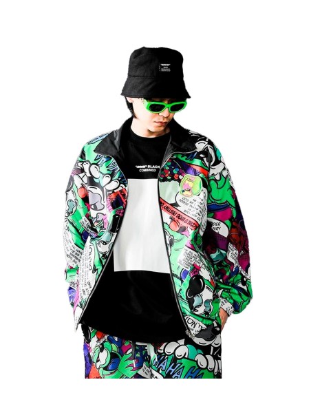 Mod Wave Movement - Chaqueta Reversible Vanguards Dog