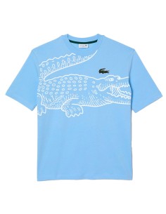 Lacoste - Camiseta de Manga Corta con Logo