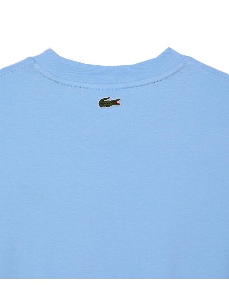 Lacoste - Camiseta de Manga Corta con Logo