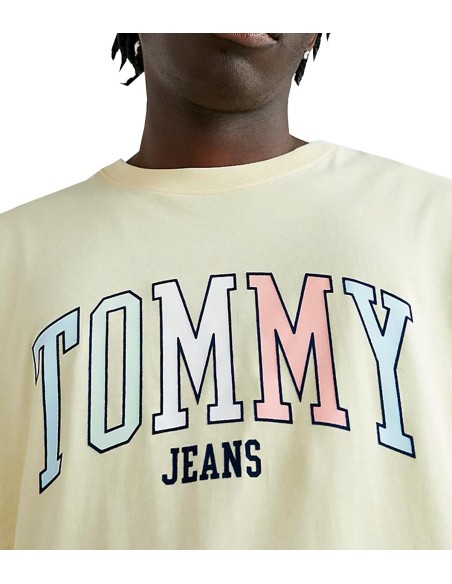 Tommy Jeans - Camiseta College Pop