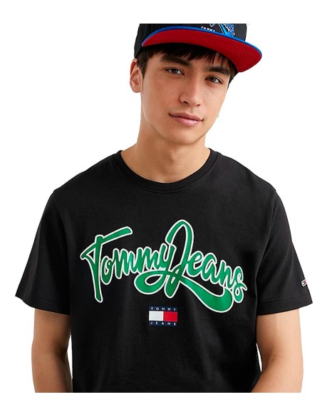 Tommy Jeans - Camiseta College Pop