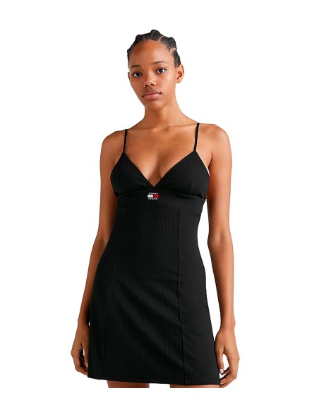 Tommy Jeans - Vestido Badge Flare