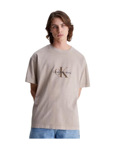 Calvin Klein - Camisetas Monologo Mineral Dye, Pe5