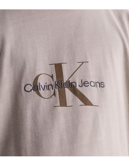 Calvin Klein - Camisetas Monologo Mineral Dye, Pe5