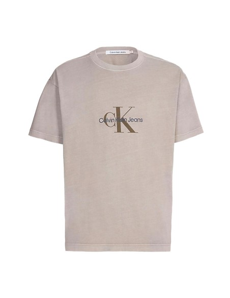 Calvin Klein - Camisetas Monologo Mineral Dye, Pe5