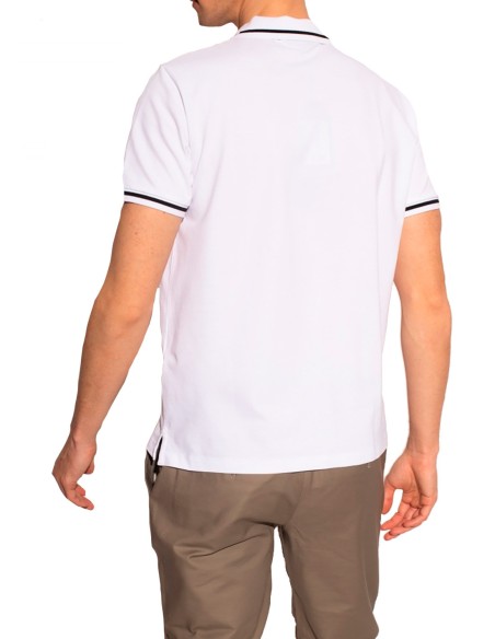 Emporio Armani - Polo Clásico con Logo en el Cuello