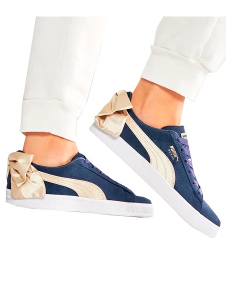 Puma  - Camiseta Suede Bow Bsqt Wmn
