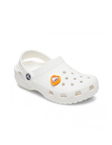 Crocs  - Accesorios Yellow Orange Heart Gem