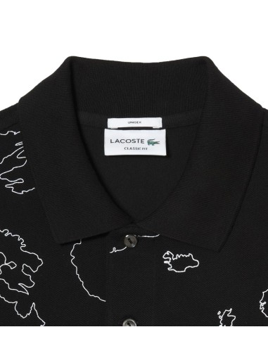 Lacoste - Polo de Algodón con Print