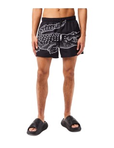 Lacoste - Bañador Estampado Cocodrilo