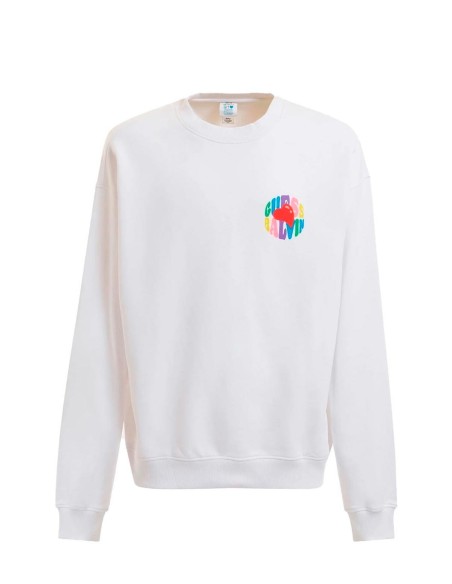 GUESS x J Balvin - Sudadera con Logo Frontal