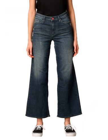 Armani Exchange- Pantalon Vaquero J04 Wide-Leg