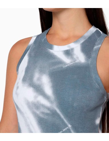 Calvin Klein - Vestidos Motion Blur Aop Rib, 0Im