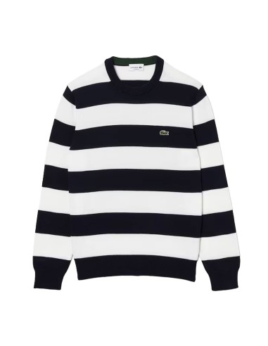 Lacoste - Jersey Tricot de Rayas