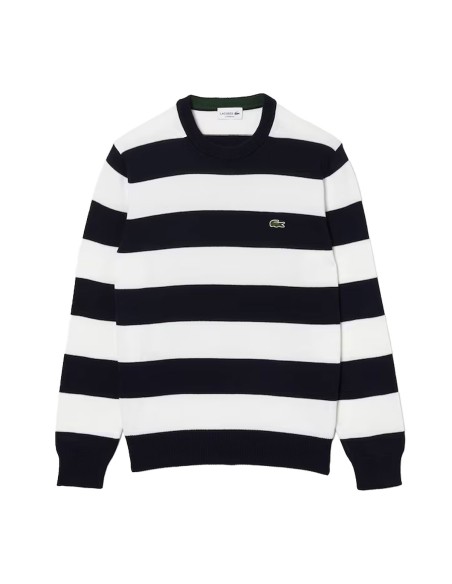 Lacoste - Jersey Tricot de Rayas