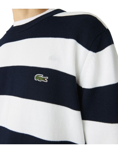 Lacoste - Jersey Tricot de Rayas