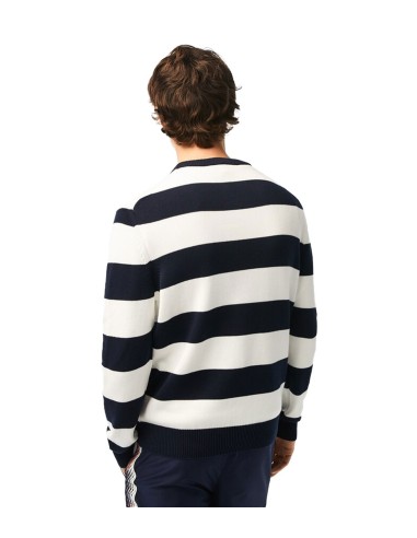Lacoste - Jersey Tricot de Rayas