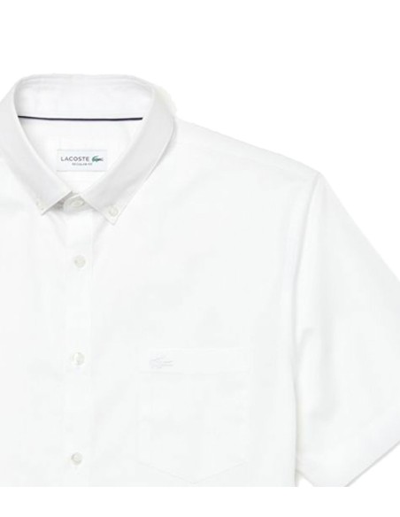 Lacoste - Camisa de Manga Corta Regular Fit