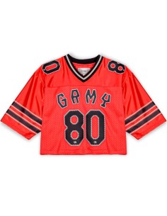 Grimey  - Camisetas Mesh Crop Girl Football J