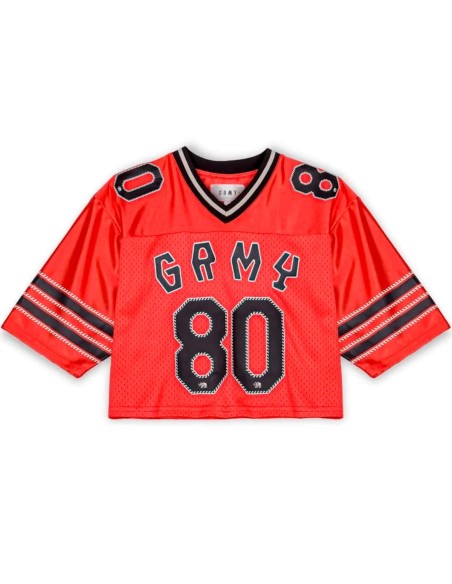 Grimey  - Camisetas Mesh Crop Girl Football J