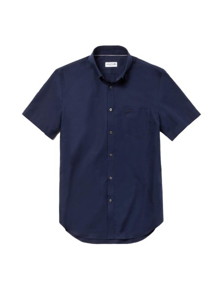 Lacoste - Camisa de Manga Corta Regular Fit
