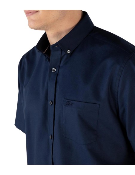 Lacoste - Camisa de Manga Corta Regular Fit