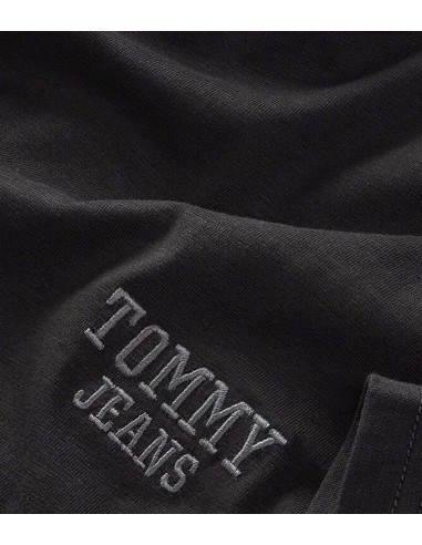 Tommy Jeans - Camiseta con Logo Bordado