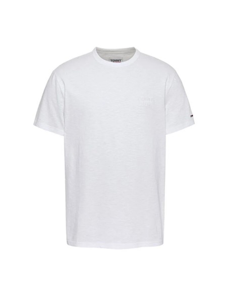 Tommy Jeans - Camiseta con Logo Bordado