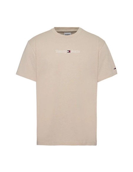 Tommy Jeans - Camiseta Clásica de Logo Bordado