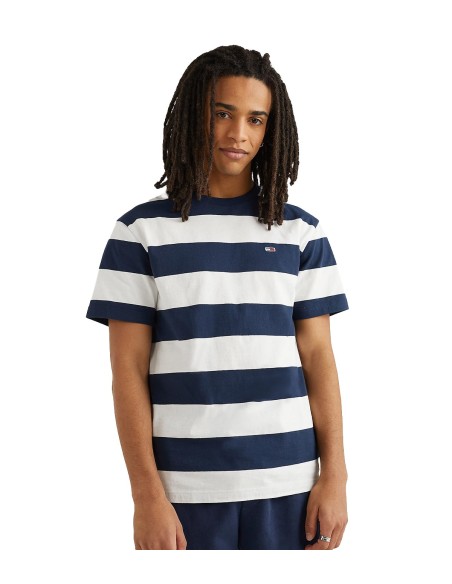 Tommy Jeans - Camiseta de Rayas