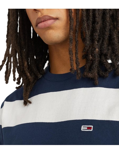 Tommy Jeans - Camiseta de Rayas