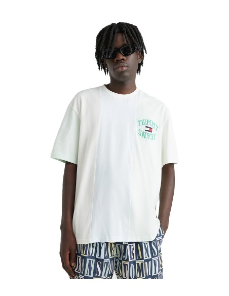 Tommy Jeans - Camiseta de Rayas Verticales