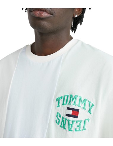 Tommy Jeans - Camiseta de Rayas Verticales