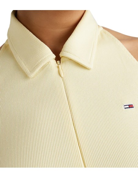 Tommy Jeans - Polo Sleeveless Zip-Thru