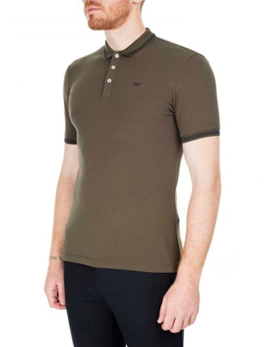 Emporio Armani - Polo Hombre Verde