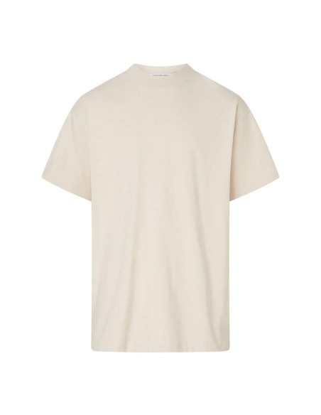 Calvin Klein - Sudaderas Leather Patch Boxy T, Aci